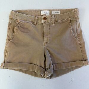 Anthropologie Chino Relaxed Fit Twill Shorts